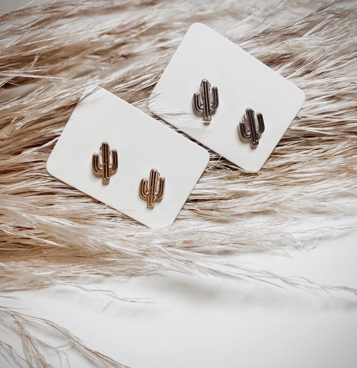 Cactus mini earrings