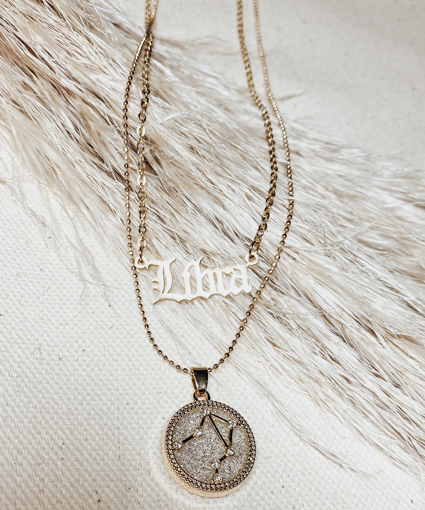 Zodiac stars necklace